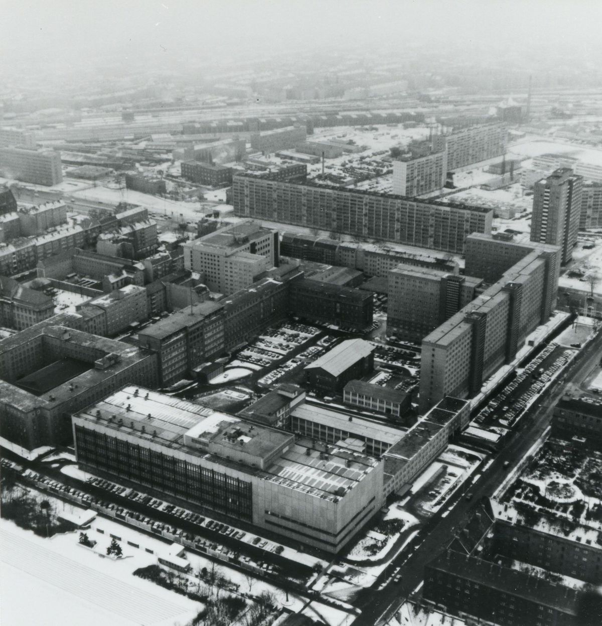 Aerial View Stasi headqaurters 1985