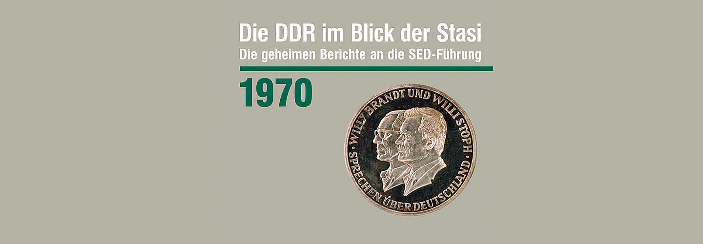 Buchcover 'Die DDR im Blick der Stasi - 1970'