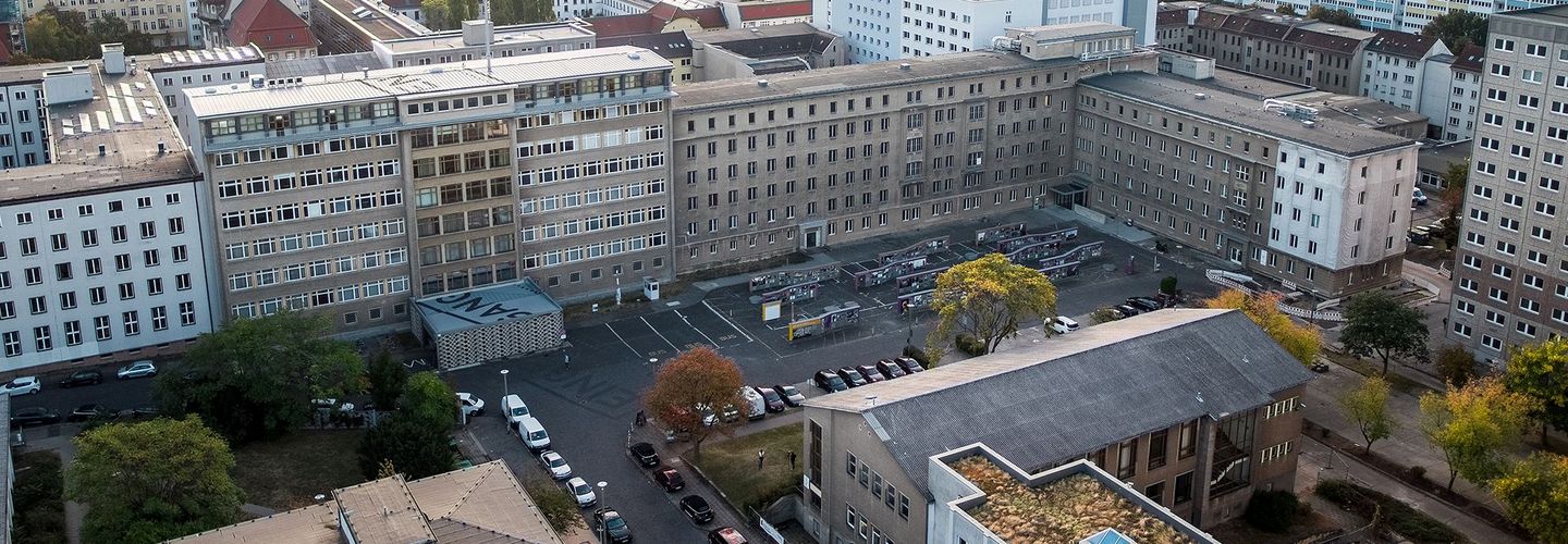 View on the former Stasi headquarters