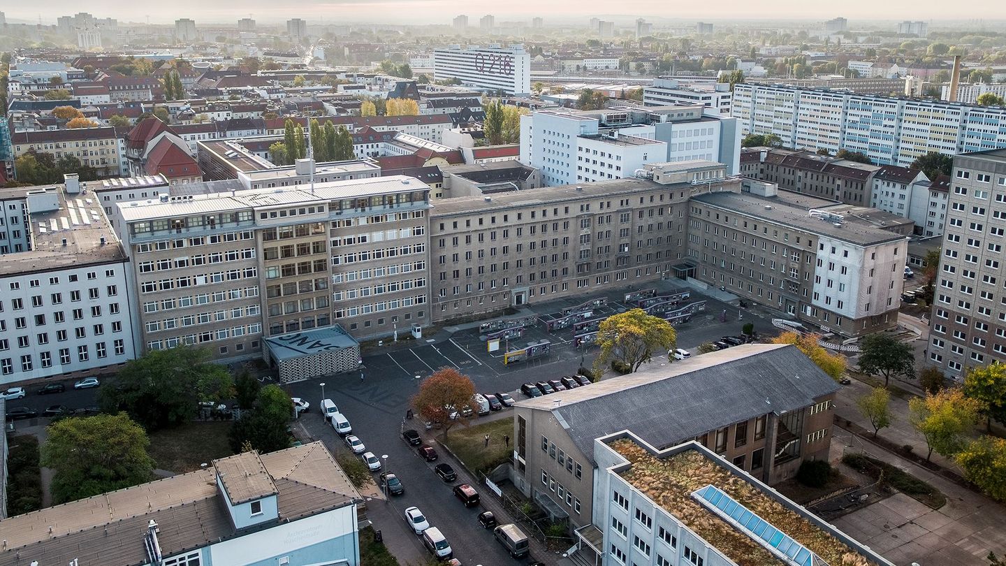 View on the former Stasi headquarters, Quelle:
            BStU / Drone brothers