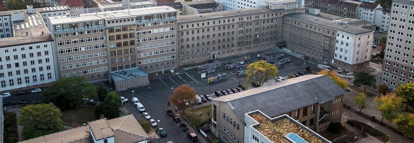 Blick auf die ehemalige Stasi-Zentrale